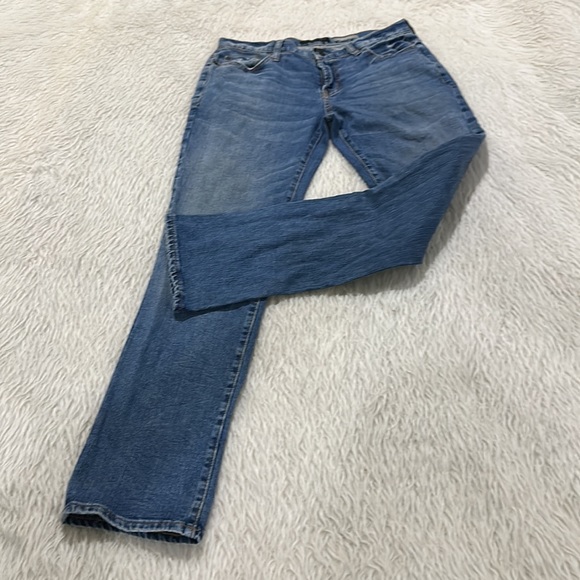 Aeropostale men’s slim straight blue denim jeans size 31/32 - Picture 3 of 8